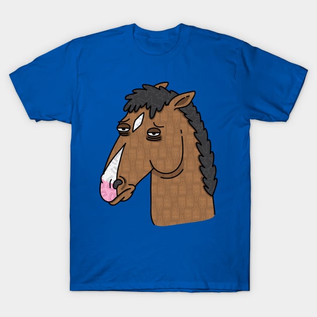 Pattern BoJack T-Shirt by RRigamondi